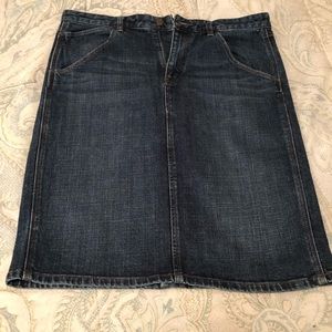Denim skirt